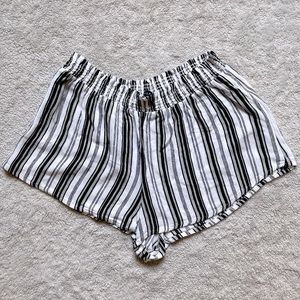 Kendall & Kylie Stripped Shorts